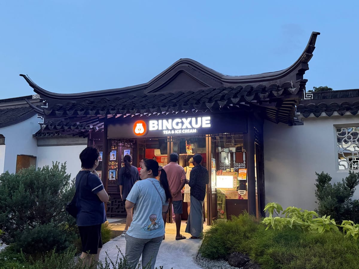 Chasing Twilight Treats at Bingxue Tea & Ice Cream