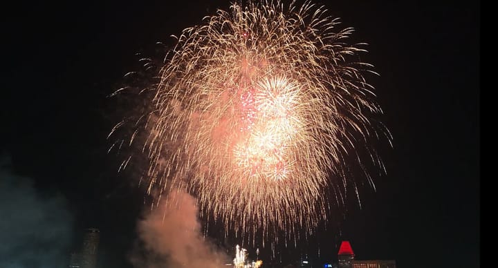 Singapore NDP 2025 Fireworks