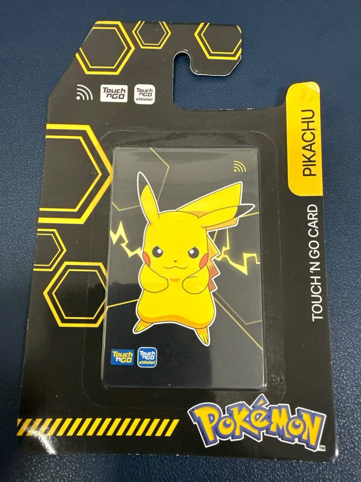 Pikachu Touch 'n Go Card — Limited Edition, Sealed