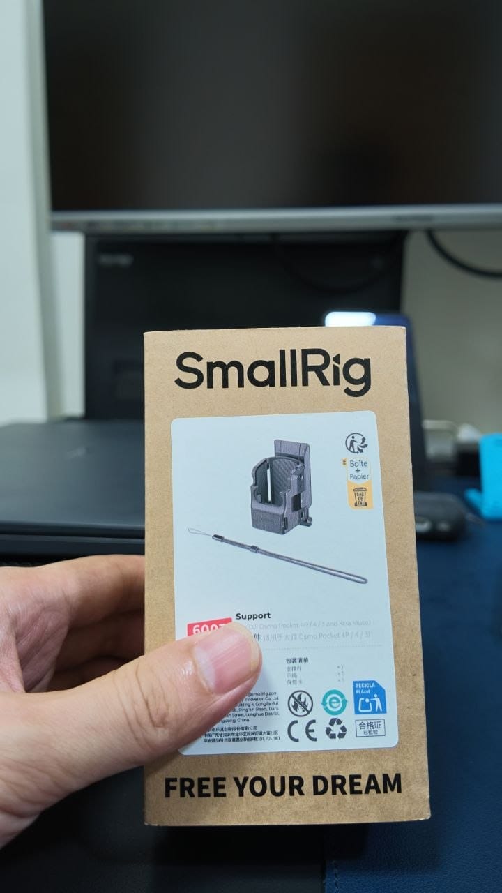 New Arrival: SmallRig Mount Support for the DJI Osmo Pocket 4P / 4 / 3 and Xtra Muse